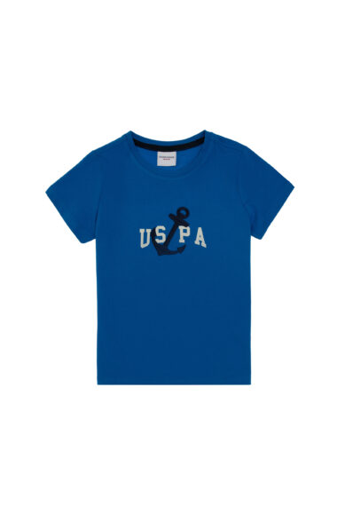 تی شرت  آبی کوبالت  رگولار  پسرانه یو اس پولو | US POLO ASSN