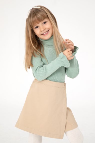 بافت  سبزآبی  اندامی  دخترانه یو اس پولو | US POLO ASSN