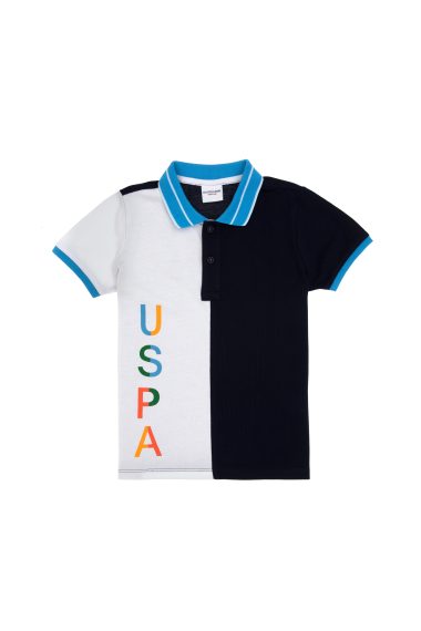 پولوشرت  لاجورد  رگولار  پسرانه یو اس پولو | US POLO ASSN
