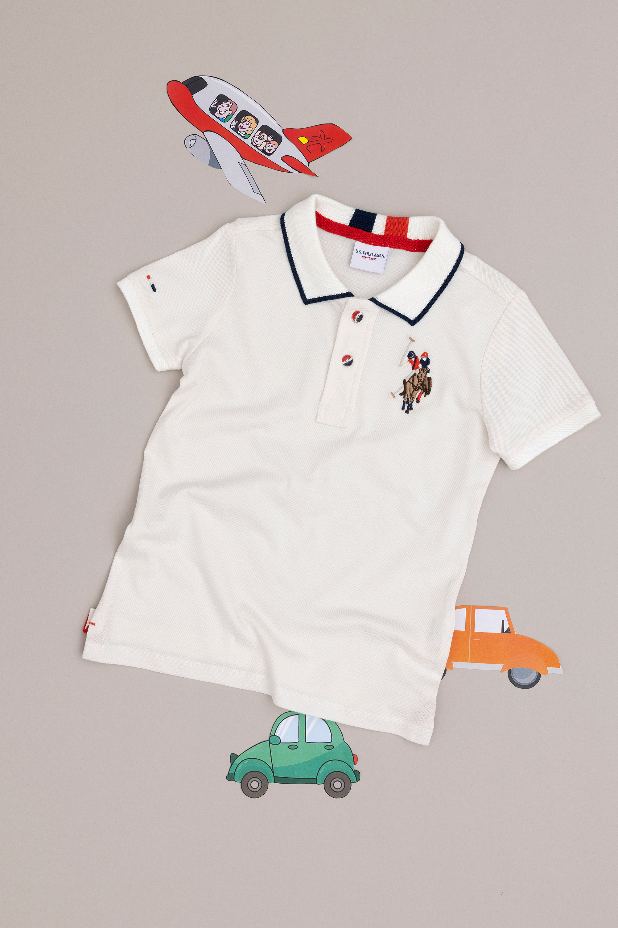 پولوشرت بیسیک اکرو رگولار پسرانه یو اس پولو | US POLO ASSN