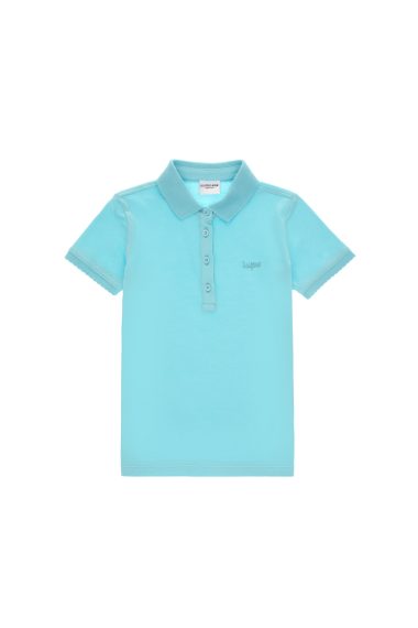 پولوشرت بیسیک  نیلی  اندامی  دخترانه یو اس پولو | US POLO ASSN