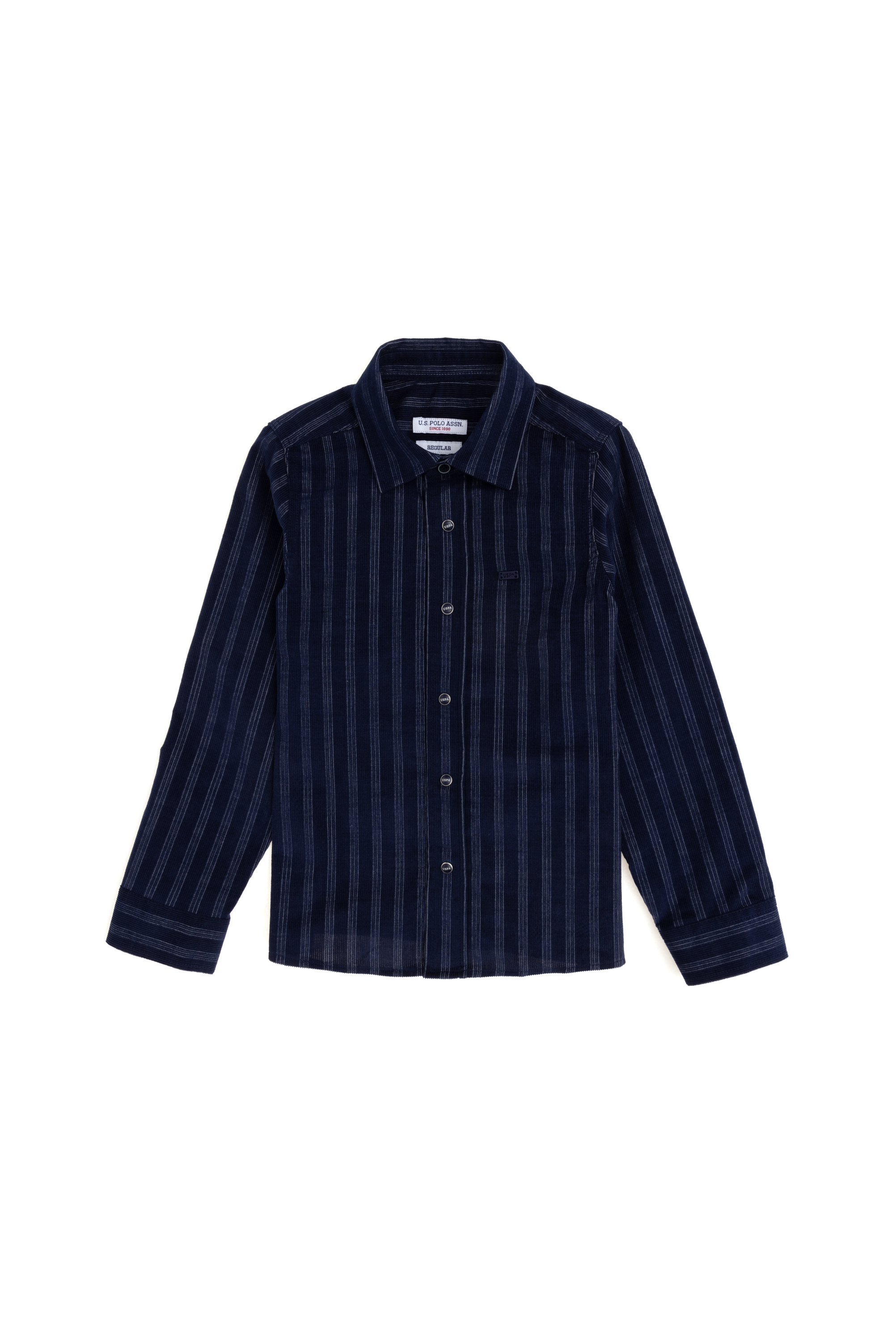 پیراهن لاجورد رگولار پسرانه یو اس پولو | US POLO ASSN