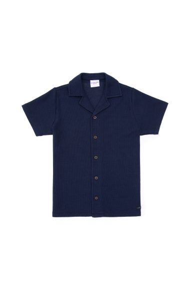 پیراهن  لاجورد  ریلکس  پسرانه یو اس پولو | US POLO ASSN