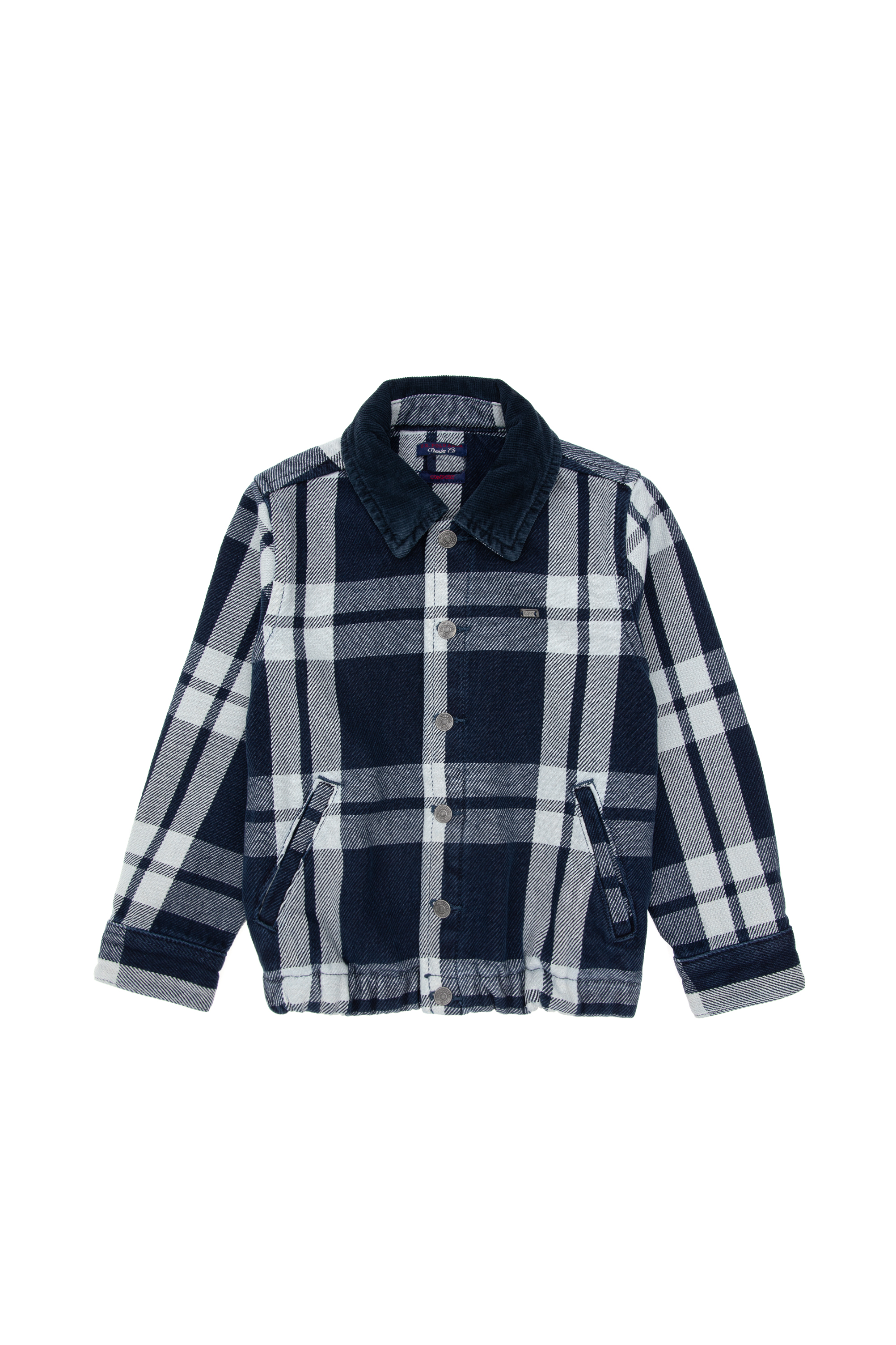 پیراهن جین آبی ریلکس پسرانه یو اس پولو | US POLO ASSN