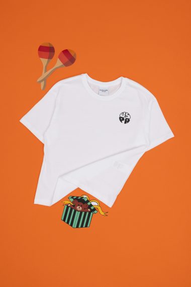 تی شرت بیسیک یقه گرد  سفید  ریلکس  پسرانه یو اس پولو | US POLO ASSN