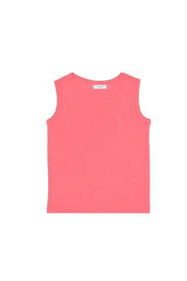 تی شرت بیسیک  صورتی تیره  رگولار  دخترانه یو اس پولو | US POLO ASSN