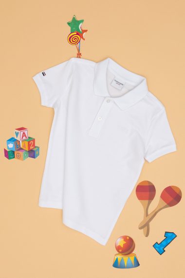 تی شرت بیسیک  سفید  رگولار  پسرانه یو اس پولو | US POLO ASSN