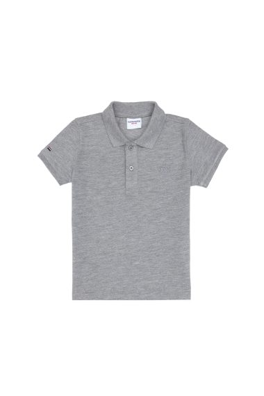 تی شرت بیسیک  خاکستری ملانژ  رگولار  پسرانه یو اس پولو | US POLO ASSN