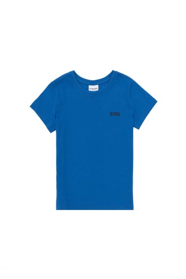 تی شرت یقه گرد  آبی کوبالت  رگولار  پسرانه یو اس پولو | US POLO ASSN