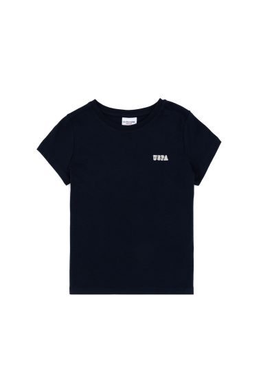 تی شرت یقه گرد  لاجورد  رگولار  پسرانه یو اس پولو | US POLO ASSN