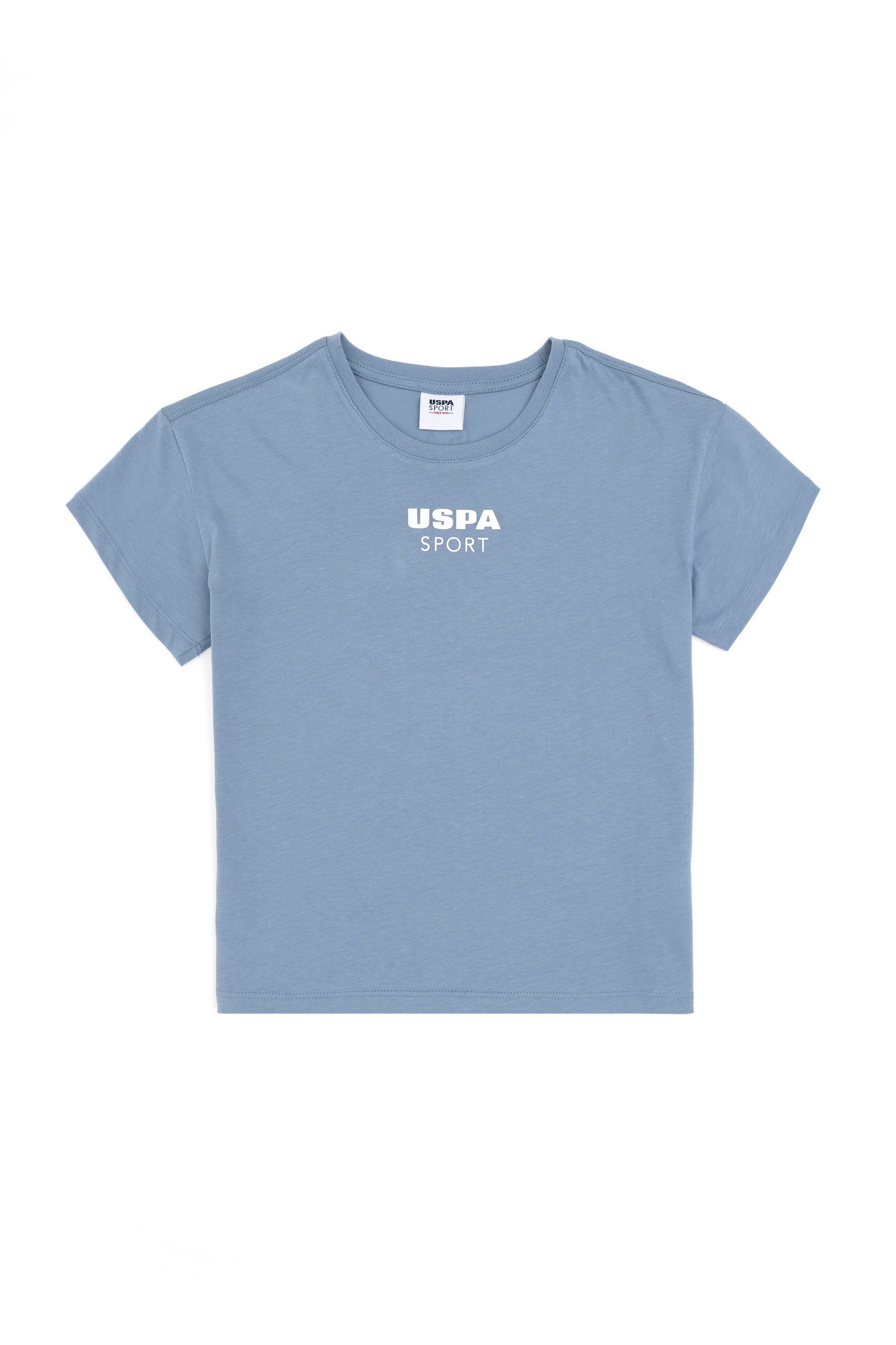 تی شرت یقه گرد نیلی Oversize پسرانه یو اس پولو | US POLO ASSN