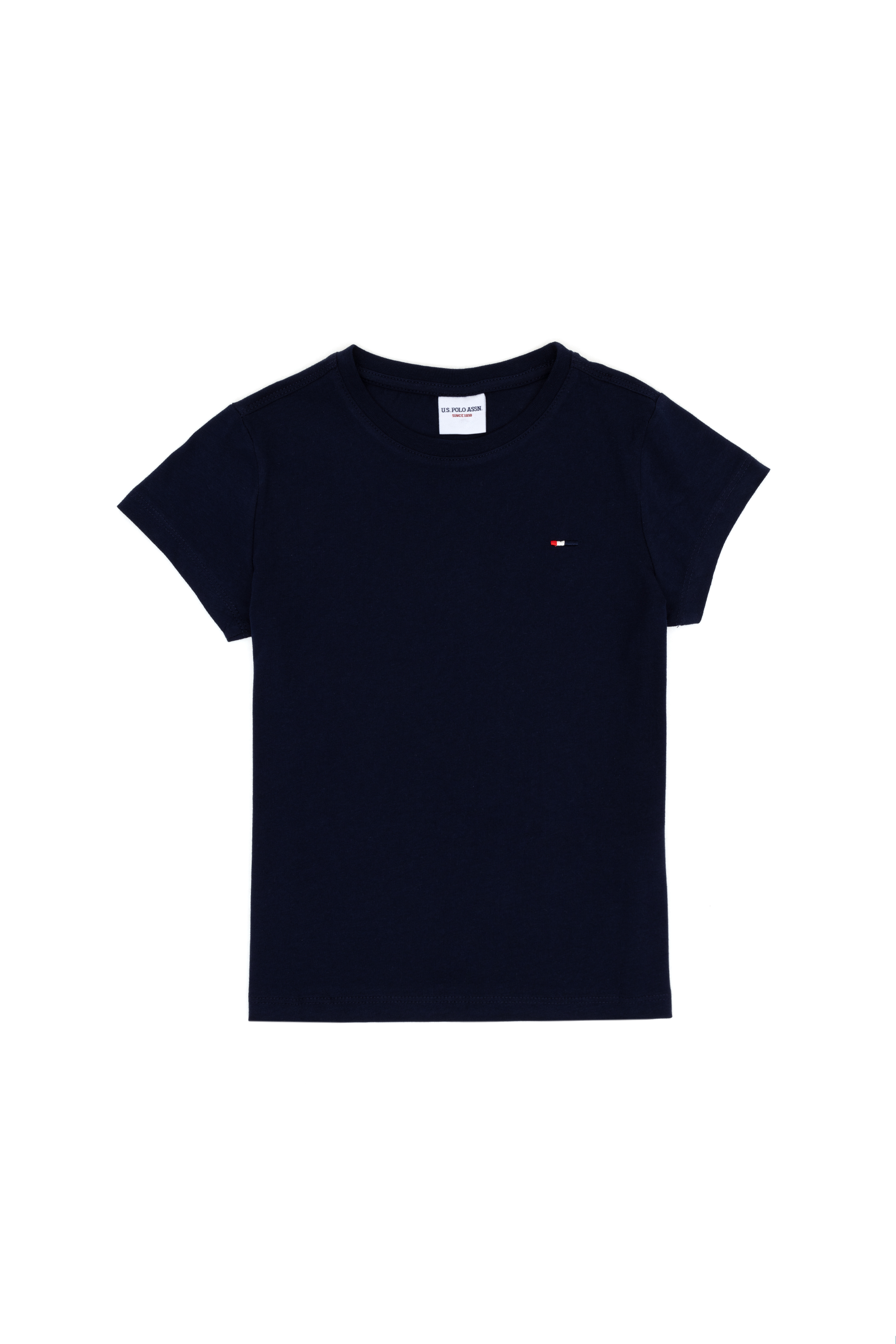 تی شرت یقه گرد بیسیک لاجورد رگولار پسرانه یو اس پولو | US POLO ASSN
