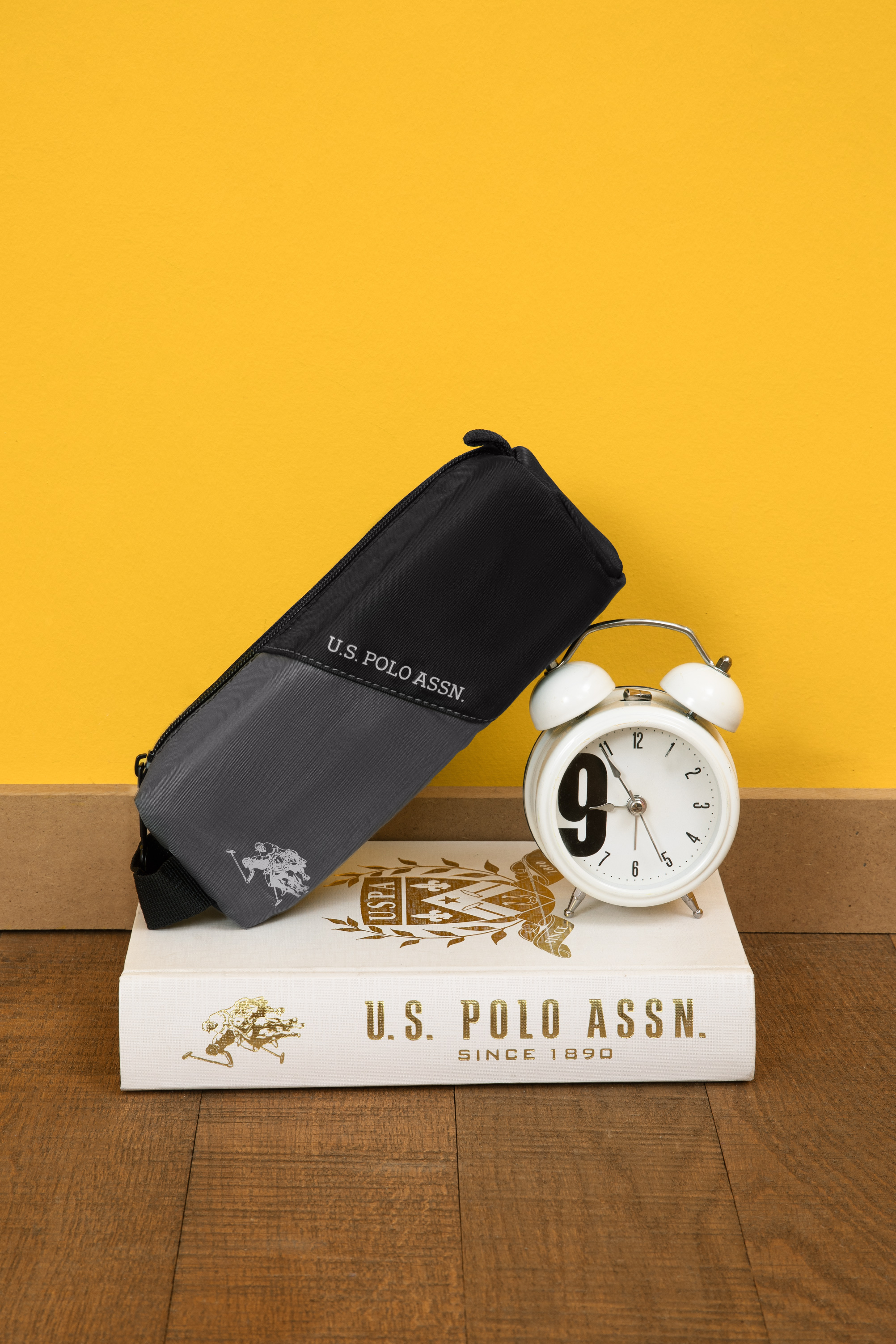 جامدادی سیاه استاندارد فیت پسرانه یو اس پولو | US POLO ASSN