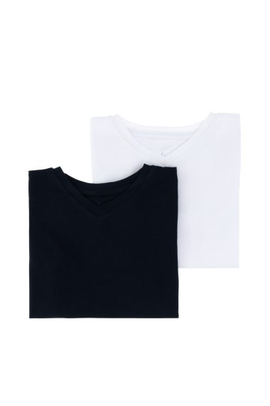دو عدد زیرپیراهنی  لاجورد  استاندارد فیت  پسرانه یو اس پولو | US POLO ASSN