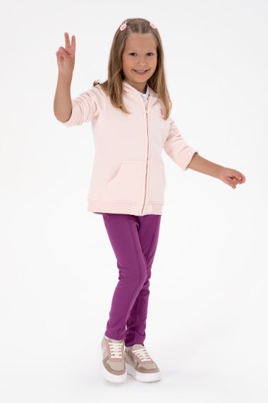 ساپورت بنفش رگولار دخترانه یو اس پولو | US POLO ASSN