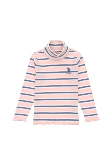 سویشرت  صورتی  Ex.Slim  دخترانه یو اس پولو | US POLO ASSN