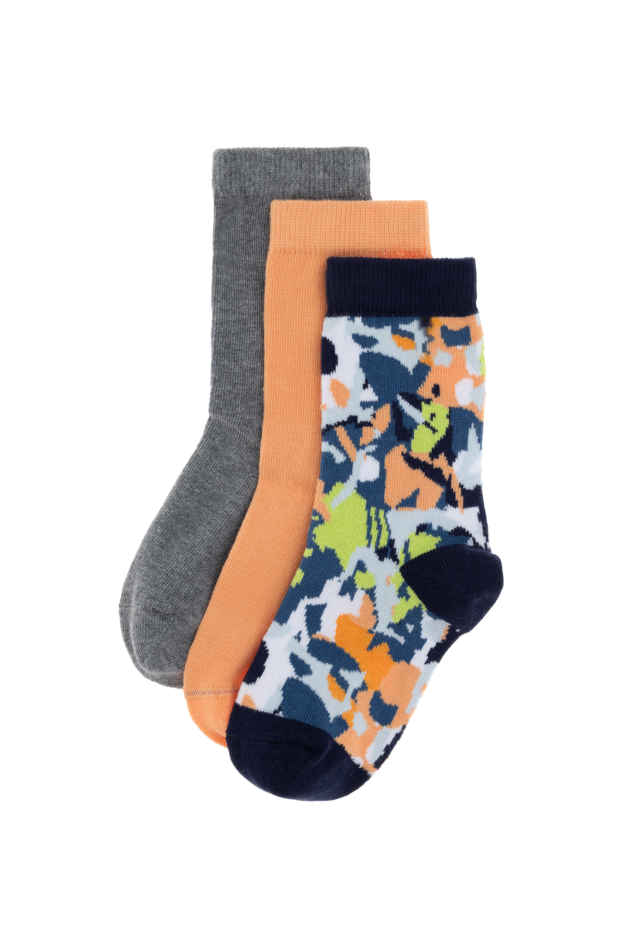 سه عدد جوراب لاجورد رگولار پسرانه یو اس پولو | US POLO ASSN