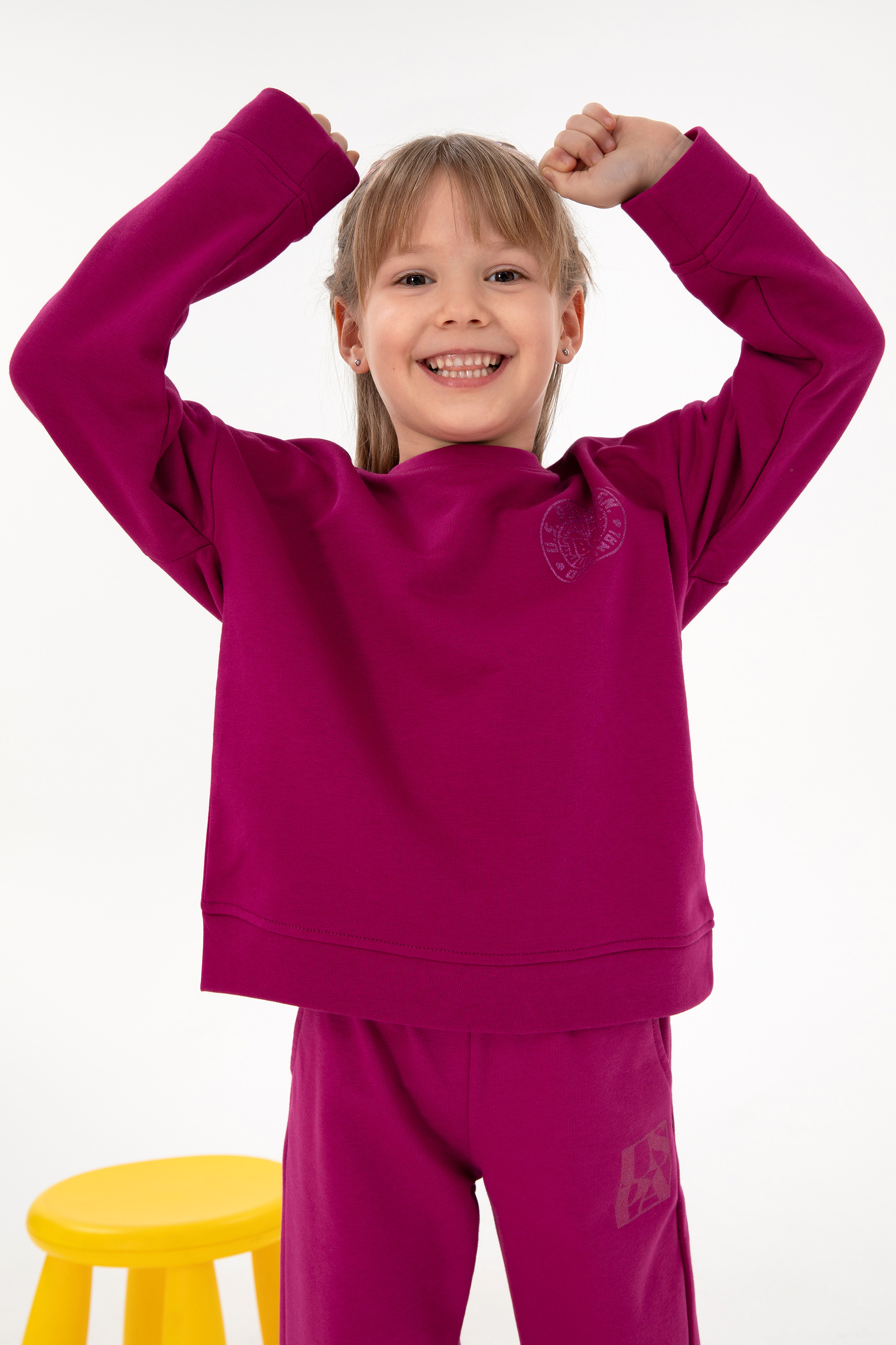 سویشرت بیسیک یقه گرد  ریلکس  ارغوانی دخترانه یو اس پولو سویشرت بیسیک یقه گرد  ارغوانی  ریلکس  دخترانه یو اس پولو | US POLO ASSN