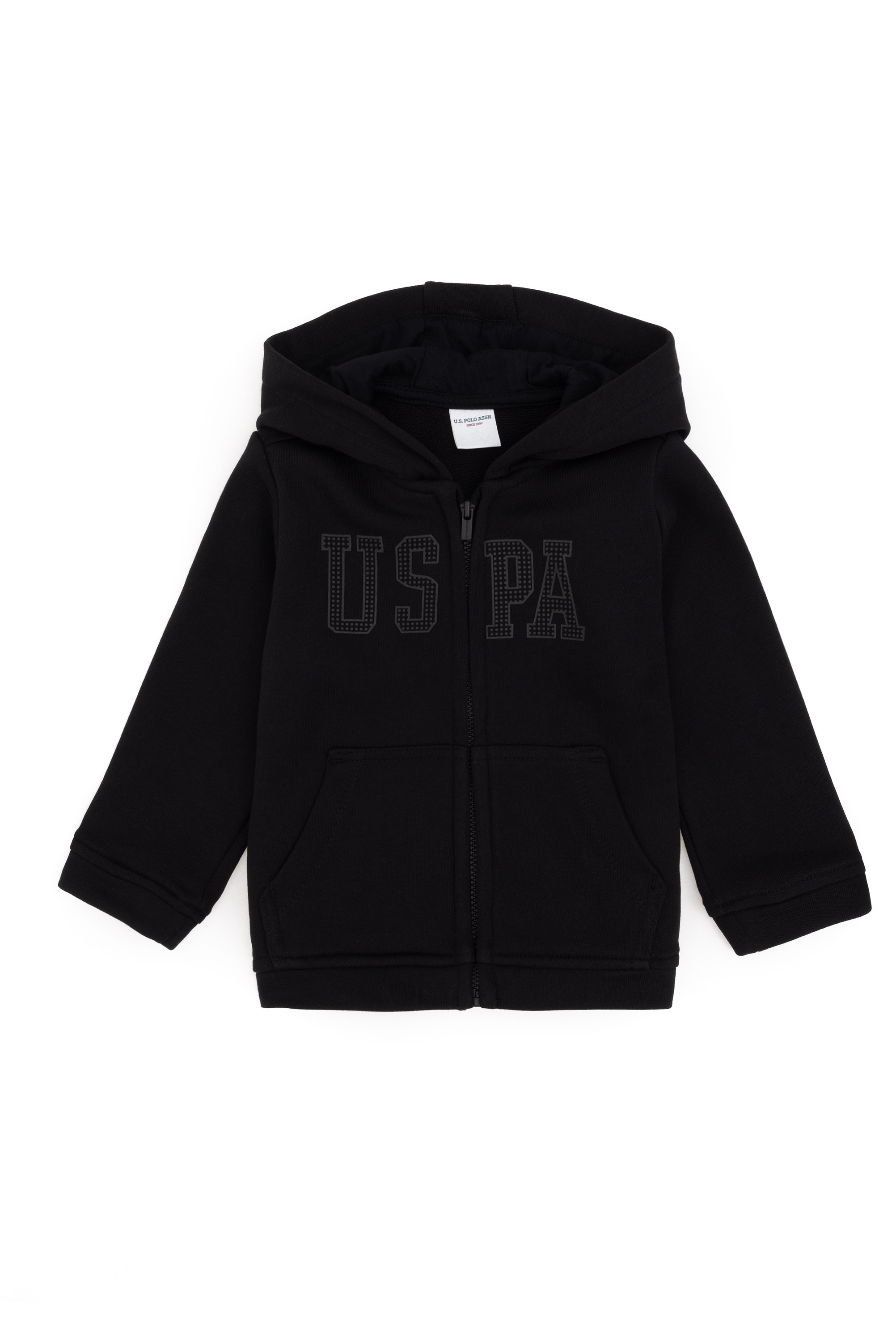 سویشرت بیسیک سیاه استاندارد فیت دخترانه یو اس پولو | US POLO ASSN