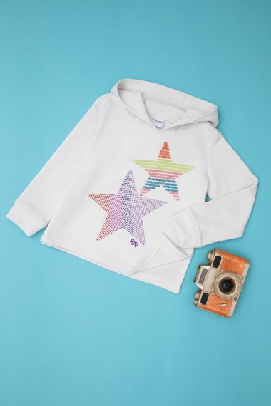 سویشرت هودی  خاکستری  رگولار  دخترانه یو اس پولو | US POLO ASSN
