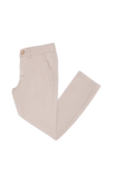 شلوار کانواس  خاکستری  اندامی  پسرانه یو اس پولو | US POLO ASSN