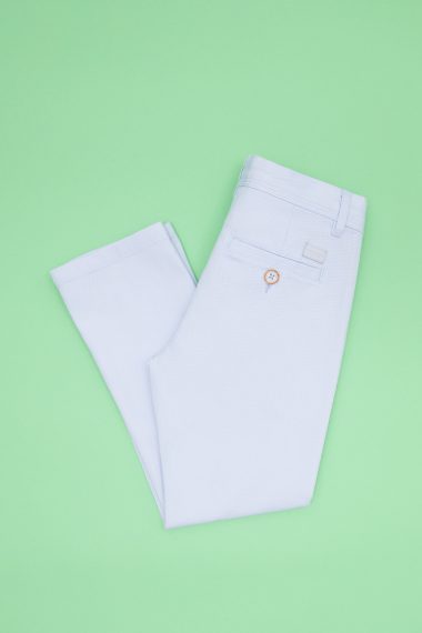 شلوار کانواس  سورمه ای روشن  اندامی  پسرانه یو اس پولو | US POLO ASSN