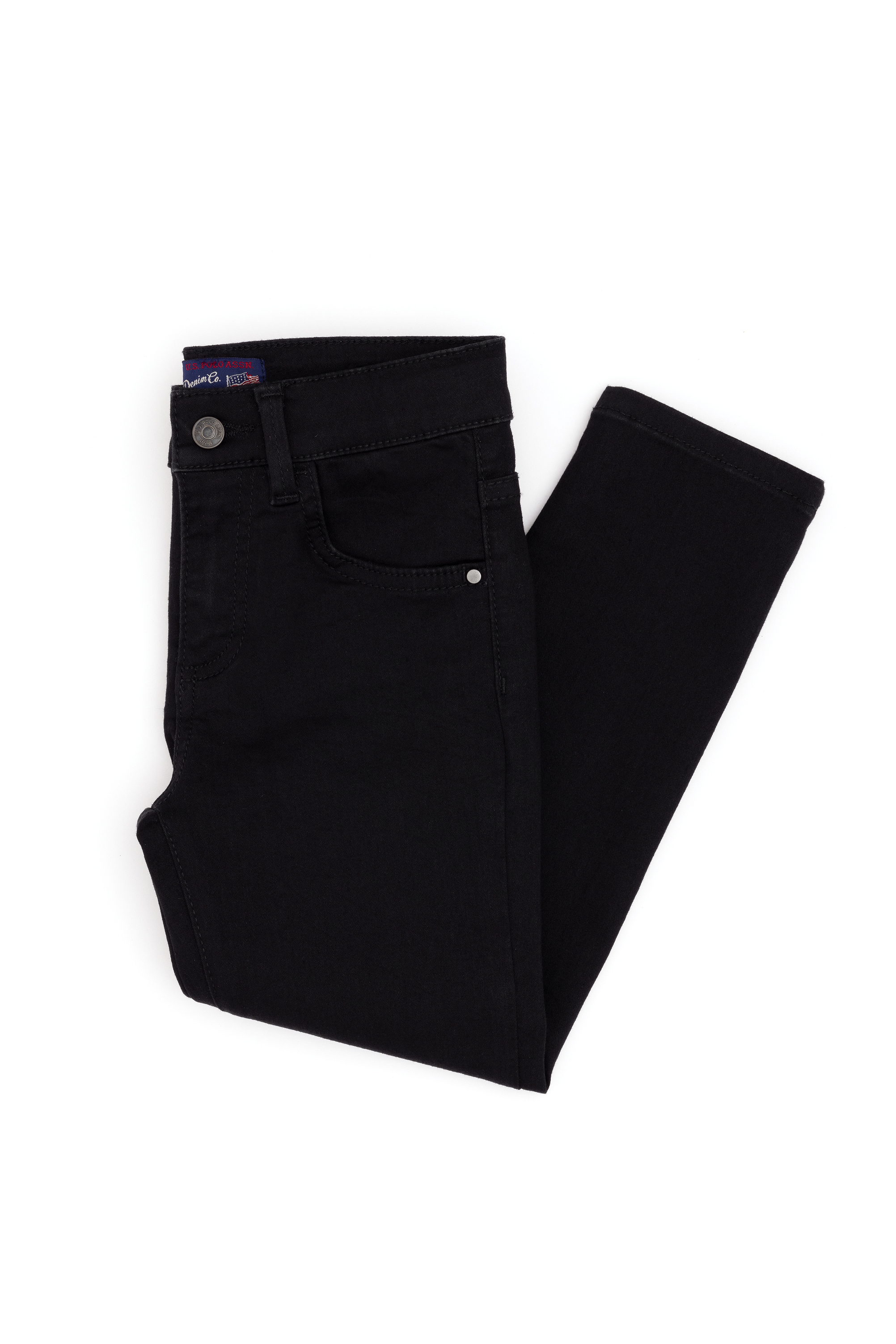 شلوار جین سیاه TOOTHPICK دخترانه یو اس پولو | US POLO ASSN