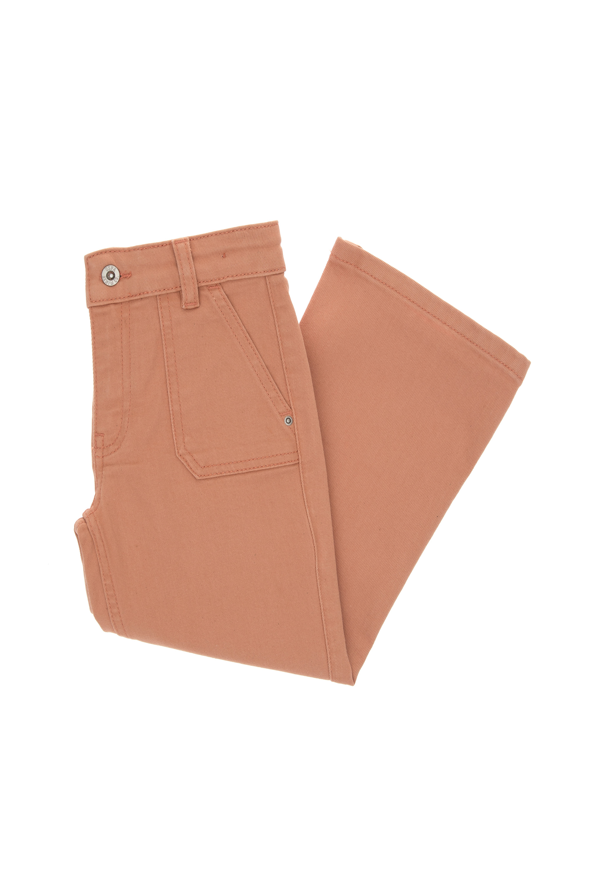 شلوار جین زرد Flare دخترانه یو اس پولو | US POLO ASSN