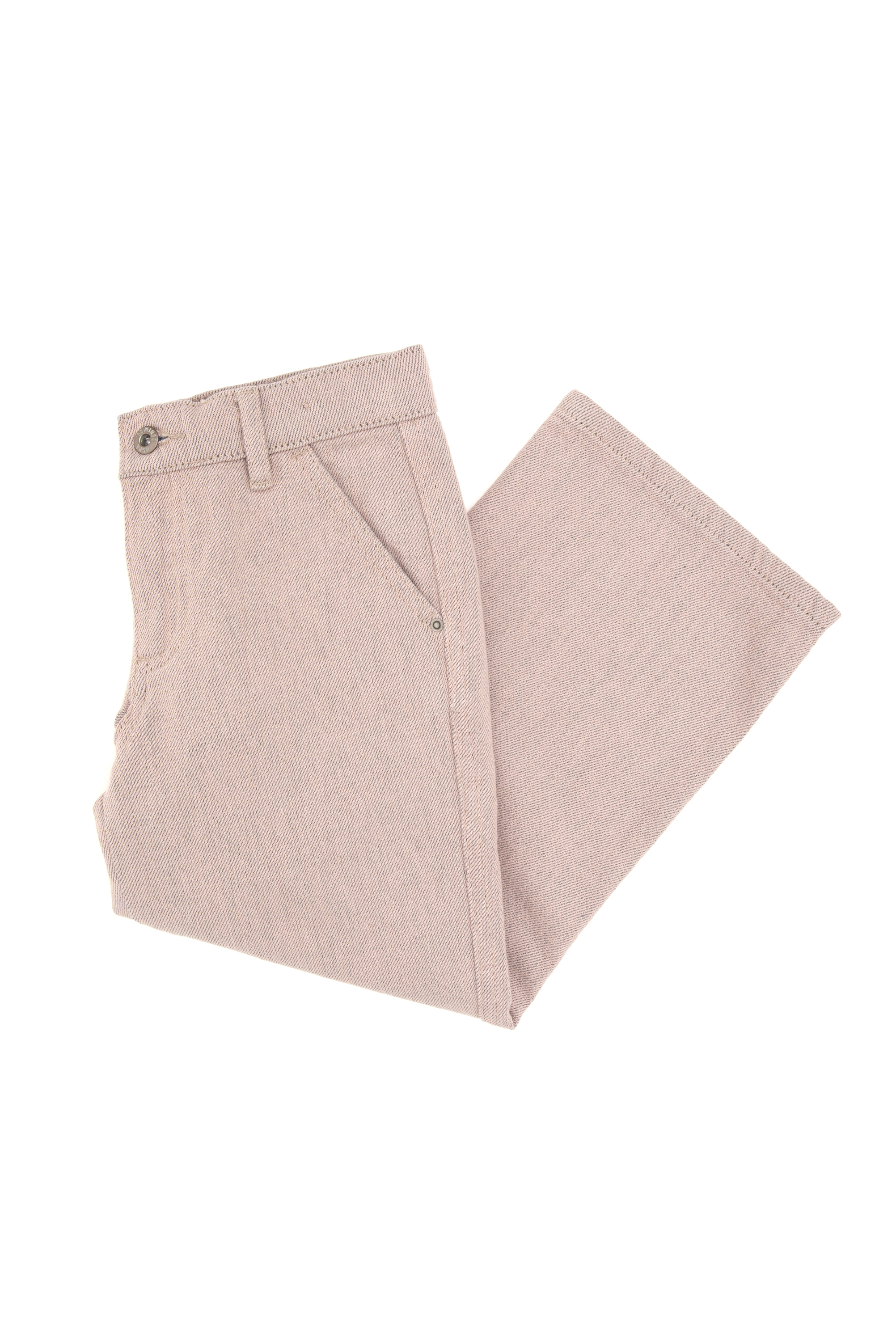 شلوار جین صورتی Loose دخترانه یو اس پولو | US POLO ASSN