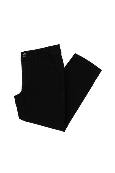 شلوار کانواس  سیاه  اندامی  پسرانه یو اس پولو | US POLO ASSN