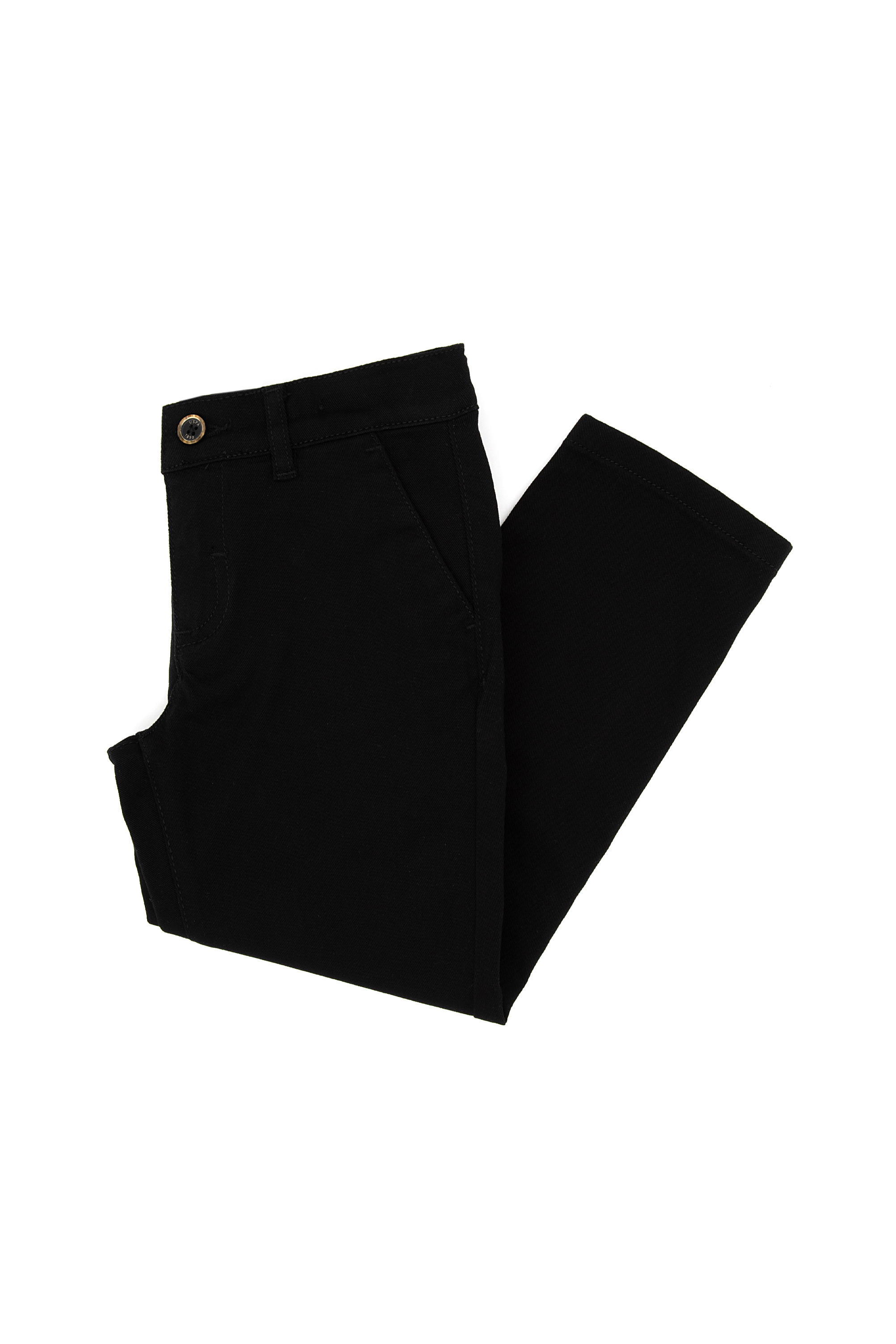 شلوار کانواس سیاه اندامی پسرانه یو اس پولو | US POLO ASSN