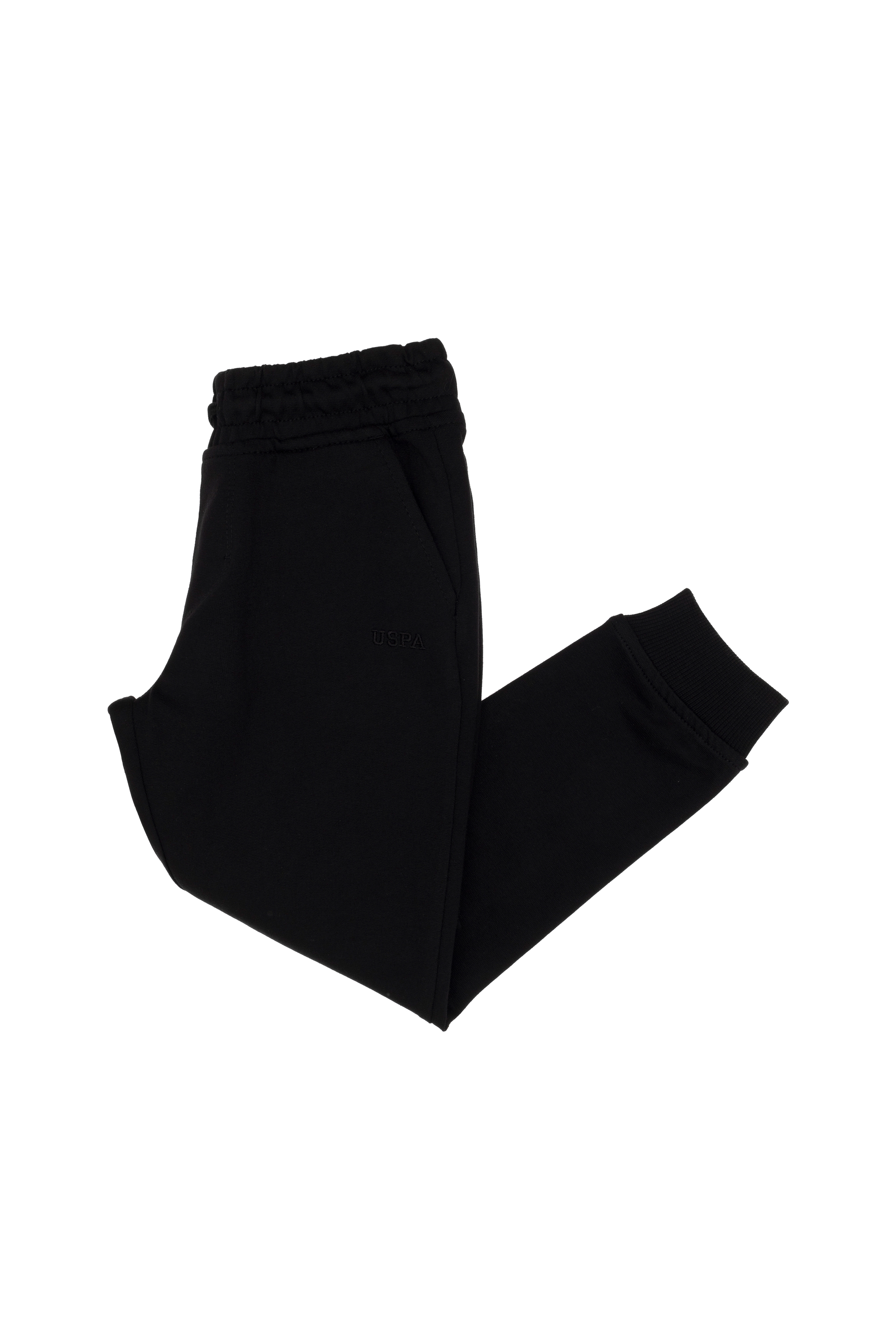 شلوار ورزشی سیاه رگولار پسرانه یو اس پولو | US POLO ASSN