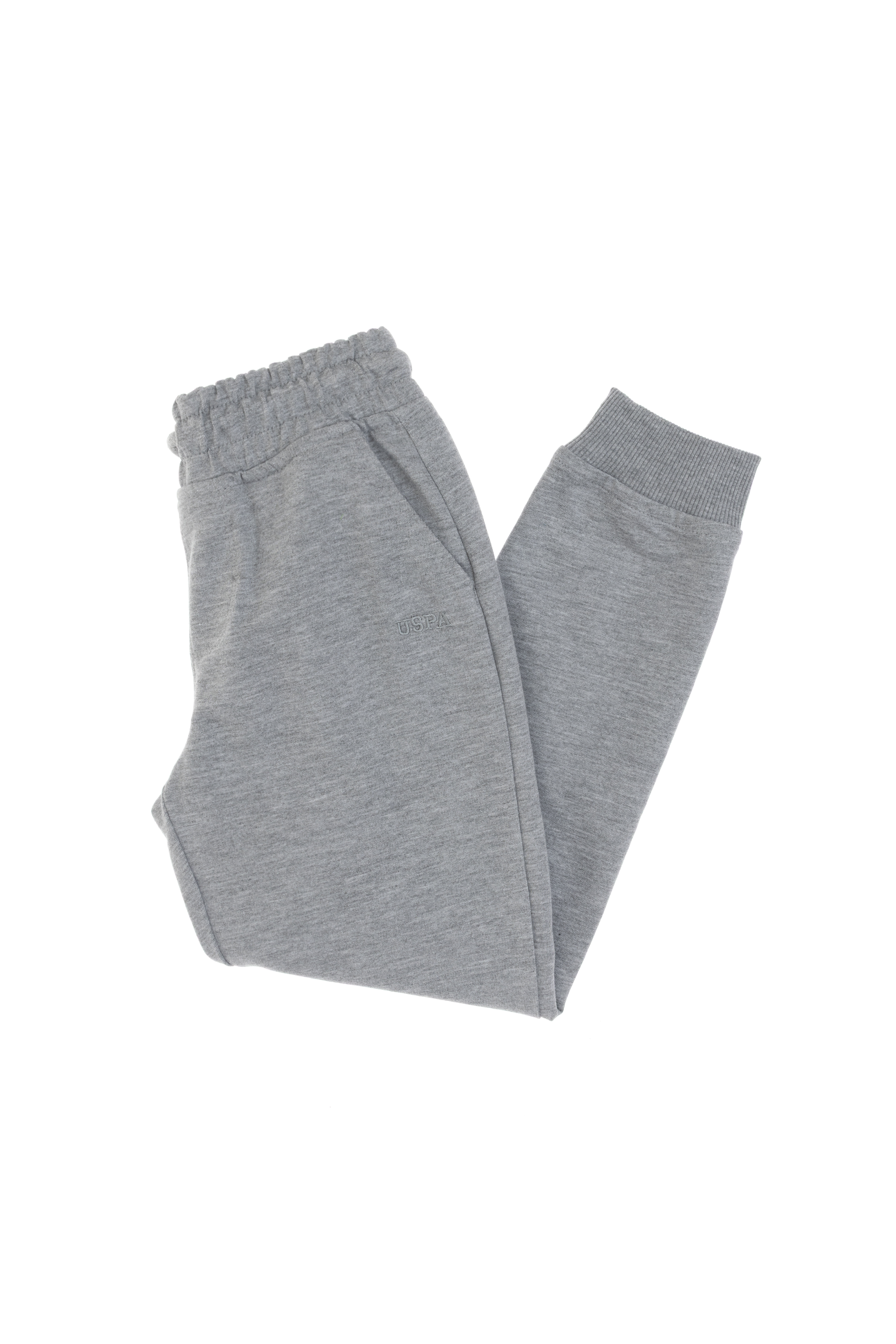 شلوار ورزشی خاکستری ملانژ رگولار پسرانه یو اس پولو | US POLO ASSN