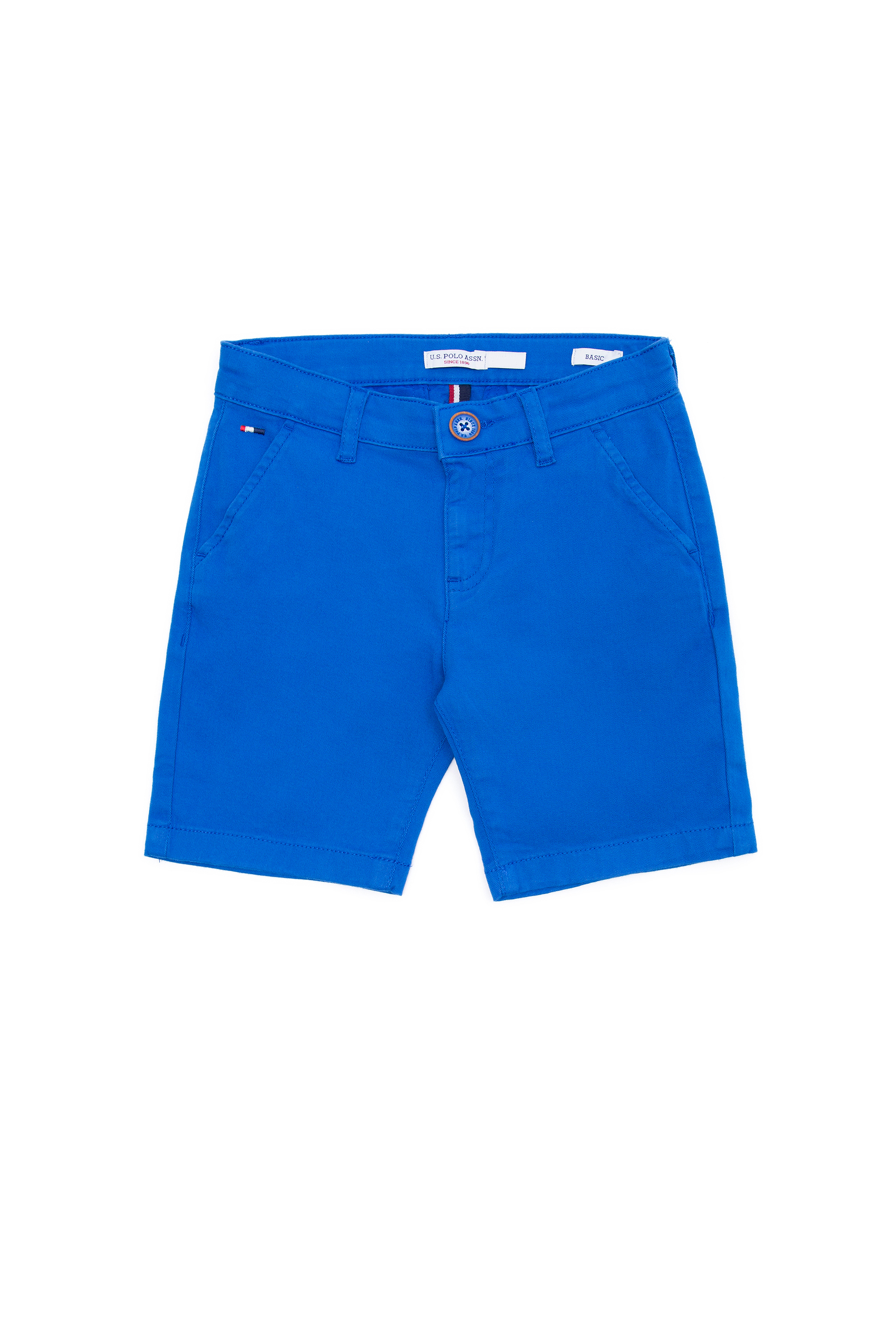 شلوارک آبی بیسیک پسرانه یو اس پولو | US POLO ASSN