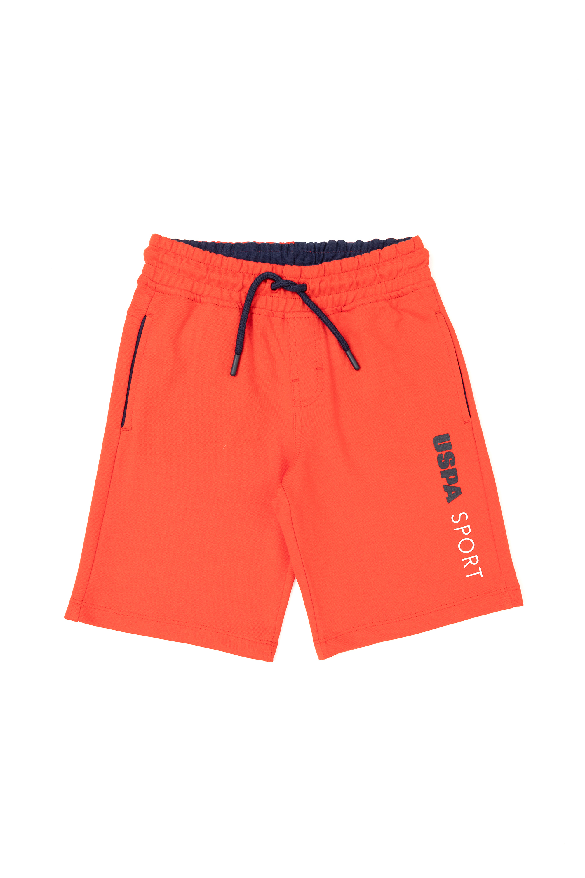 شلوارک قرمز رگولار پسرانه یو اس پولو | US POLO ASSN