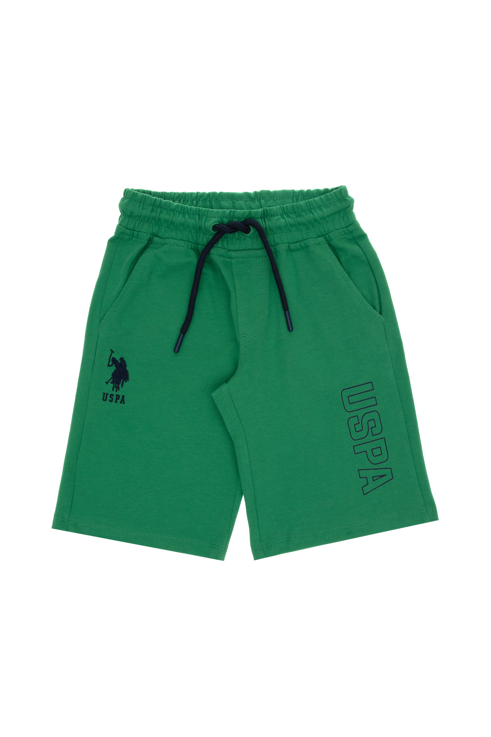 شلوارک سبز رگولار پسرانه یو اس پولو | US POLO ASSN