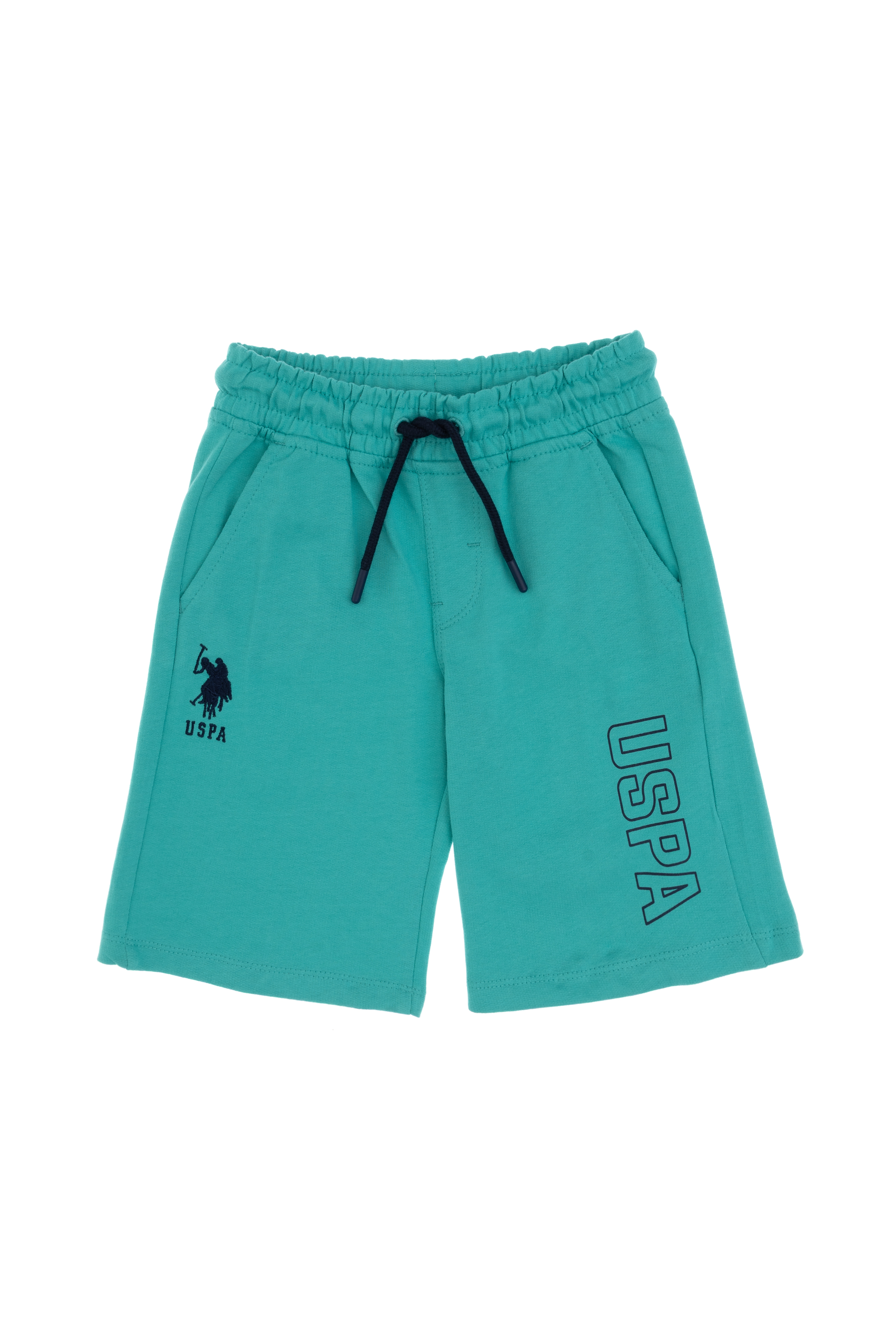 شلوارک نعناعی رگولار پسرانه یو اس پولو | US POLO ASSN