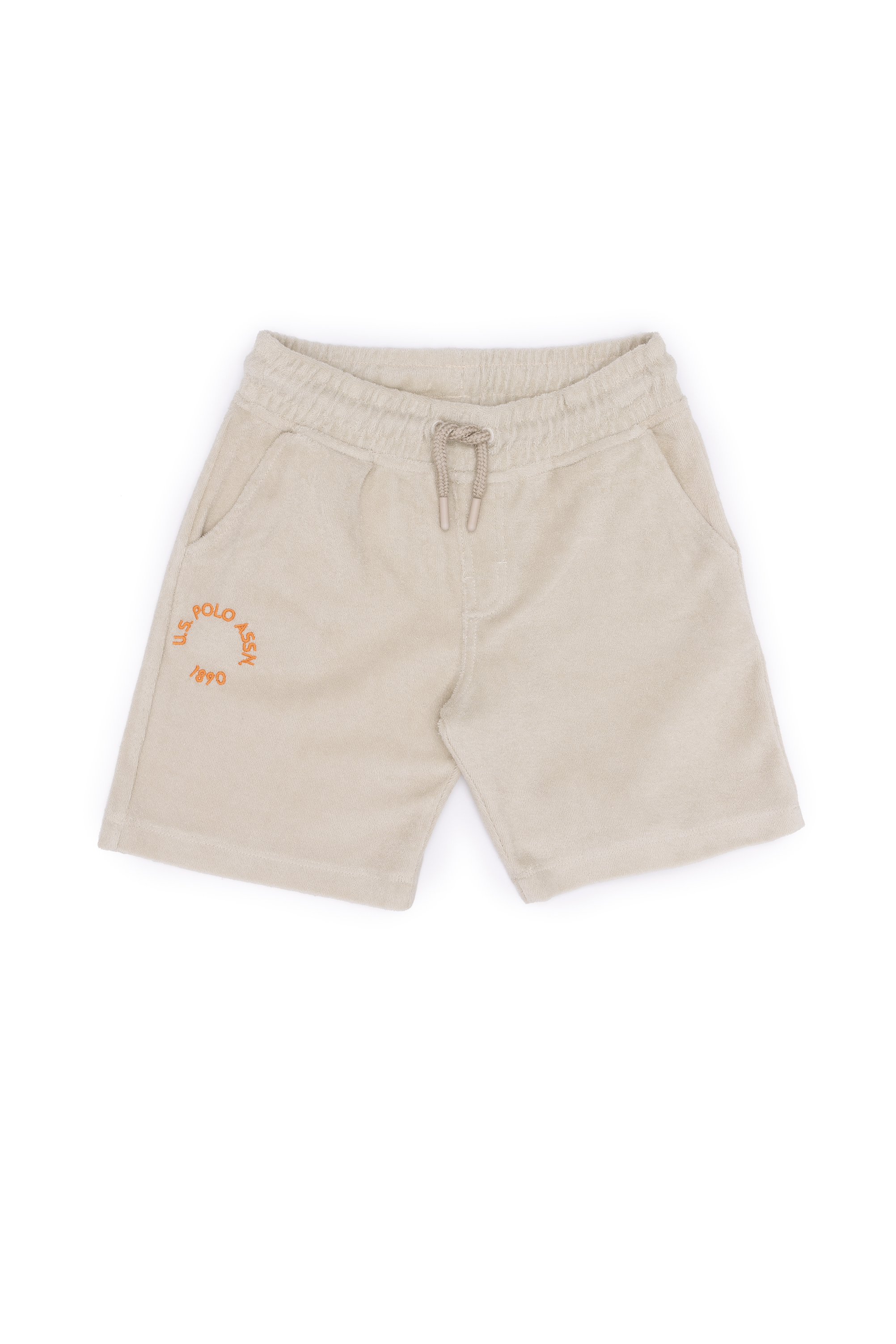 شلوارک خاکستری Oversize پسرانه یو اس پولو | US POLO ASSN