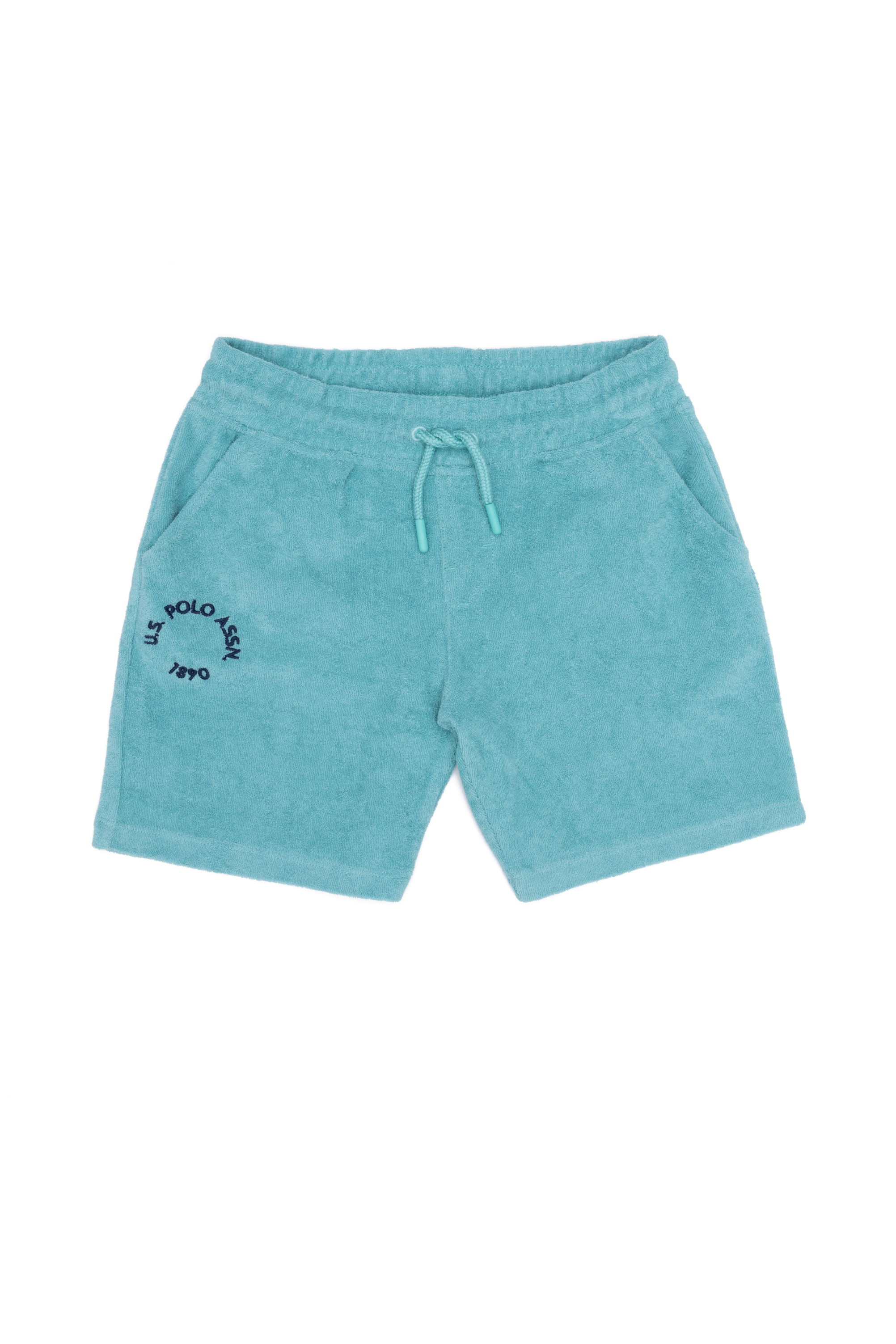 شلوارک نعناعی Oversize پسرانه یو اس پولو | US POLO ASSN