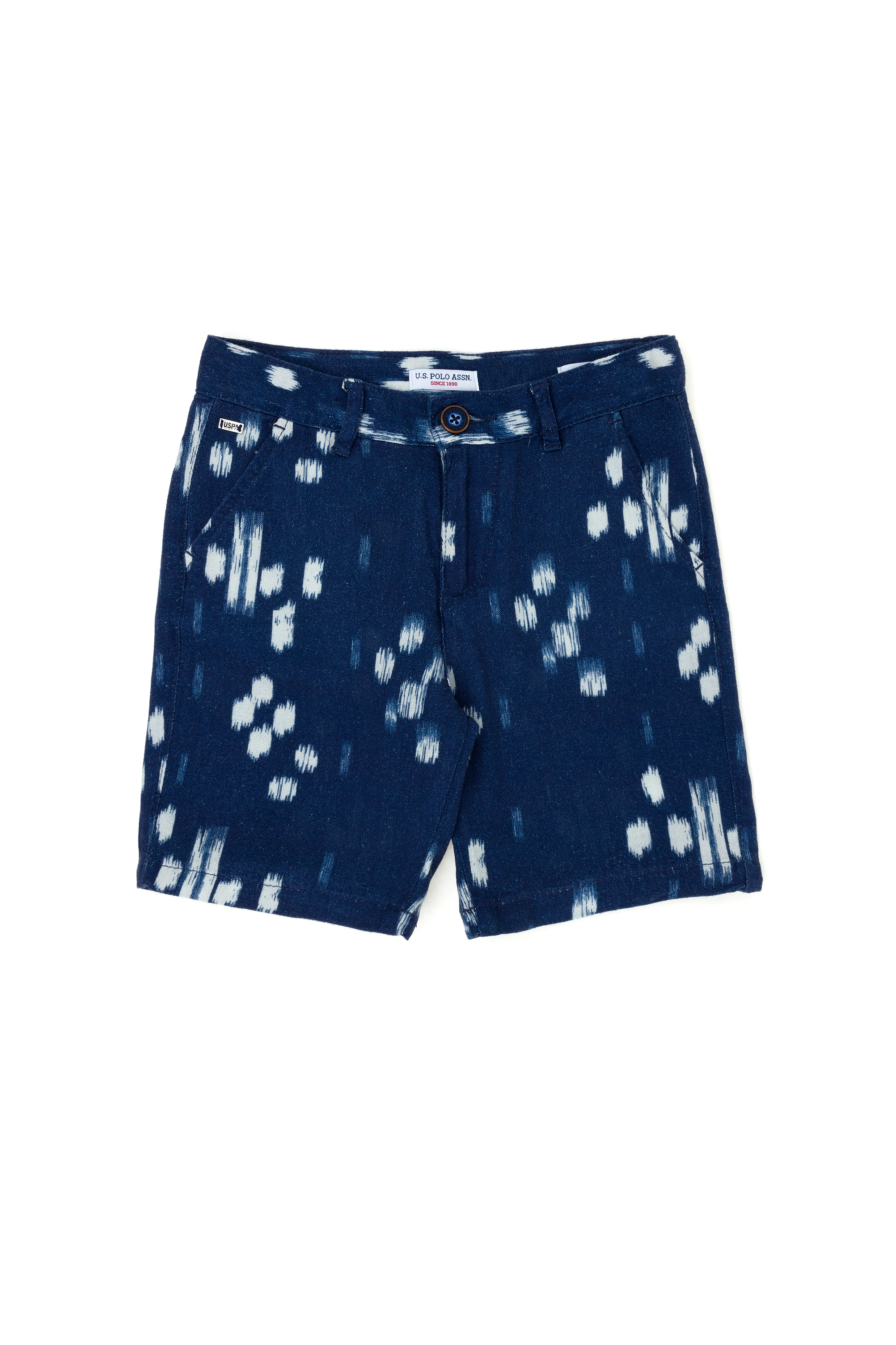 شلوارک لاجورد بیسیک پسرانه یو اس پولو | US POLO ASSN