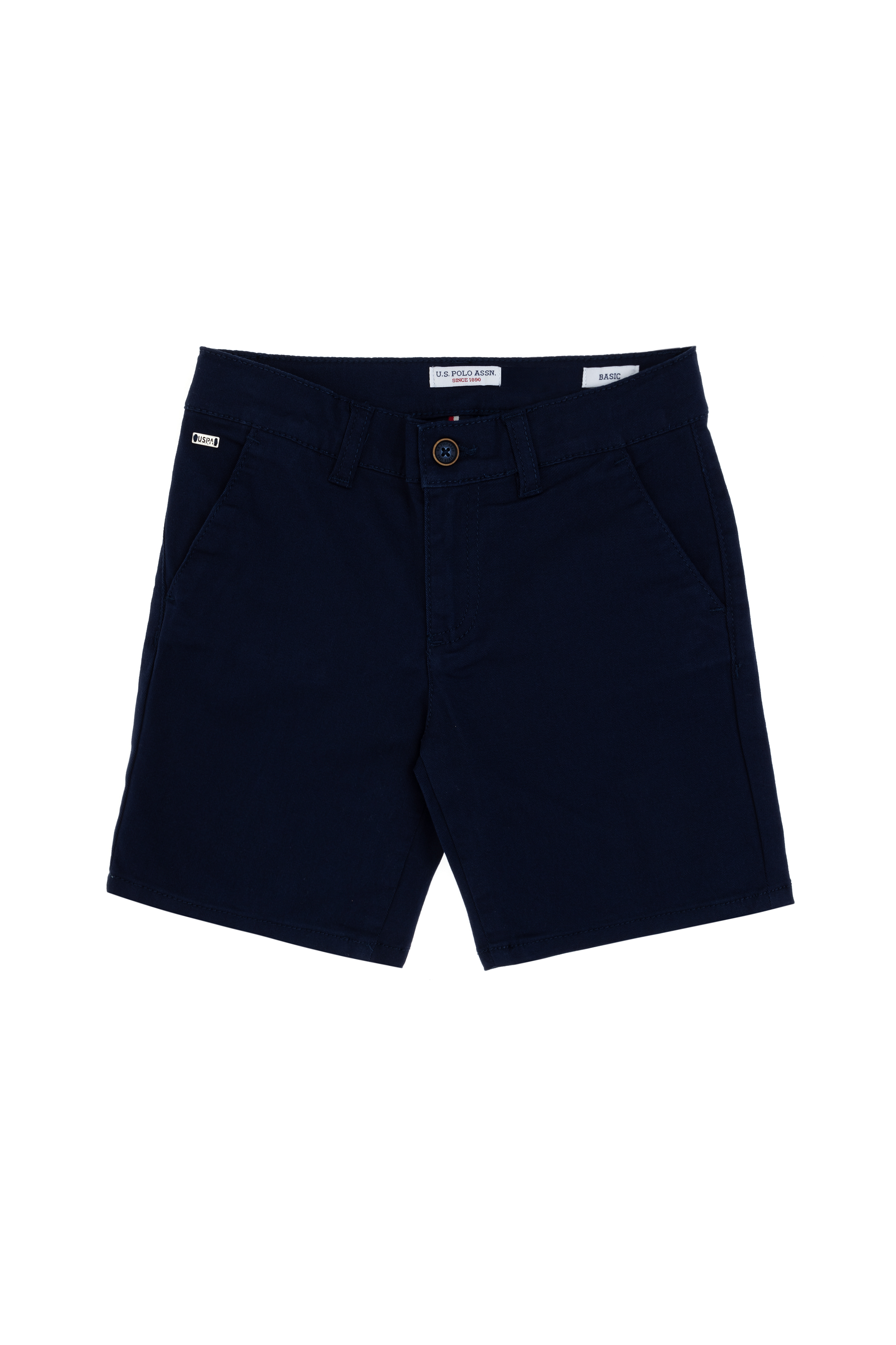 شلوارک لاجورد بیسیک پسرانه یو اس پولو | US POLO ASSN
