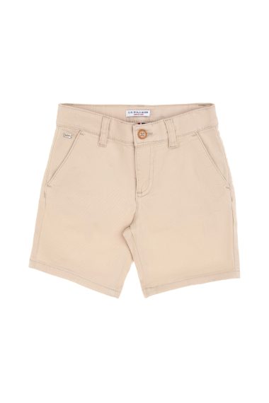 شلوارک  خاکستری  بیسیک  پسرانه یو اس پولو | US POLO ASSN