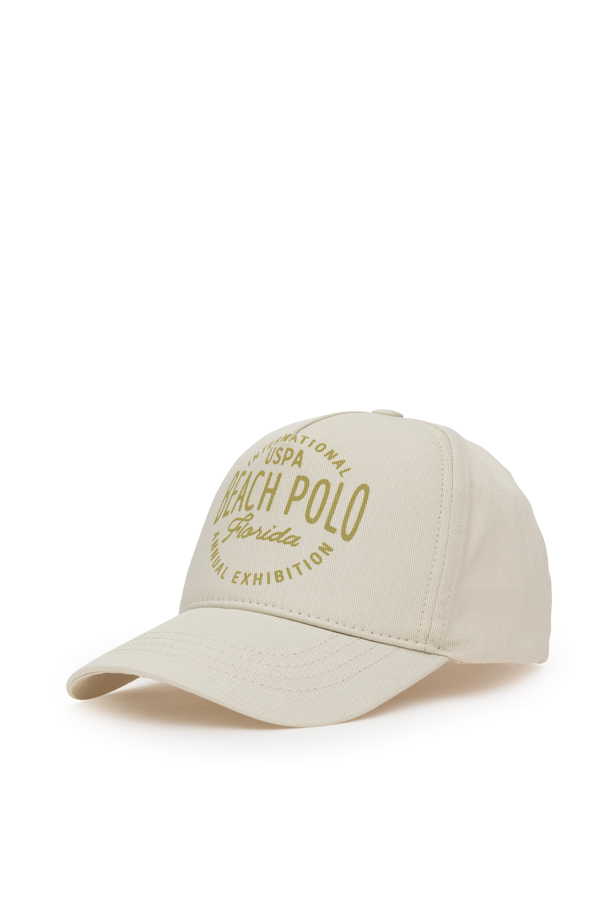 کلاه لبه دار خاکستری رگولار پسرانه یو اس پولو | US POLO ASSN