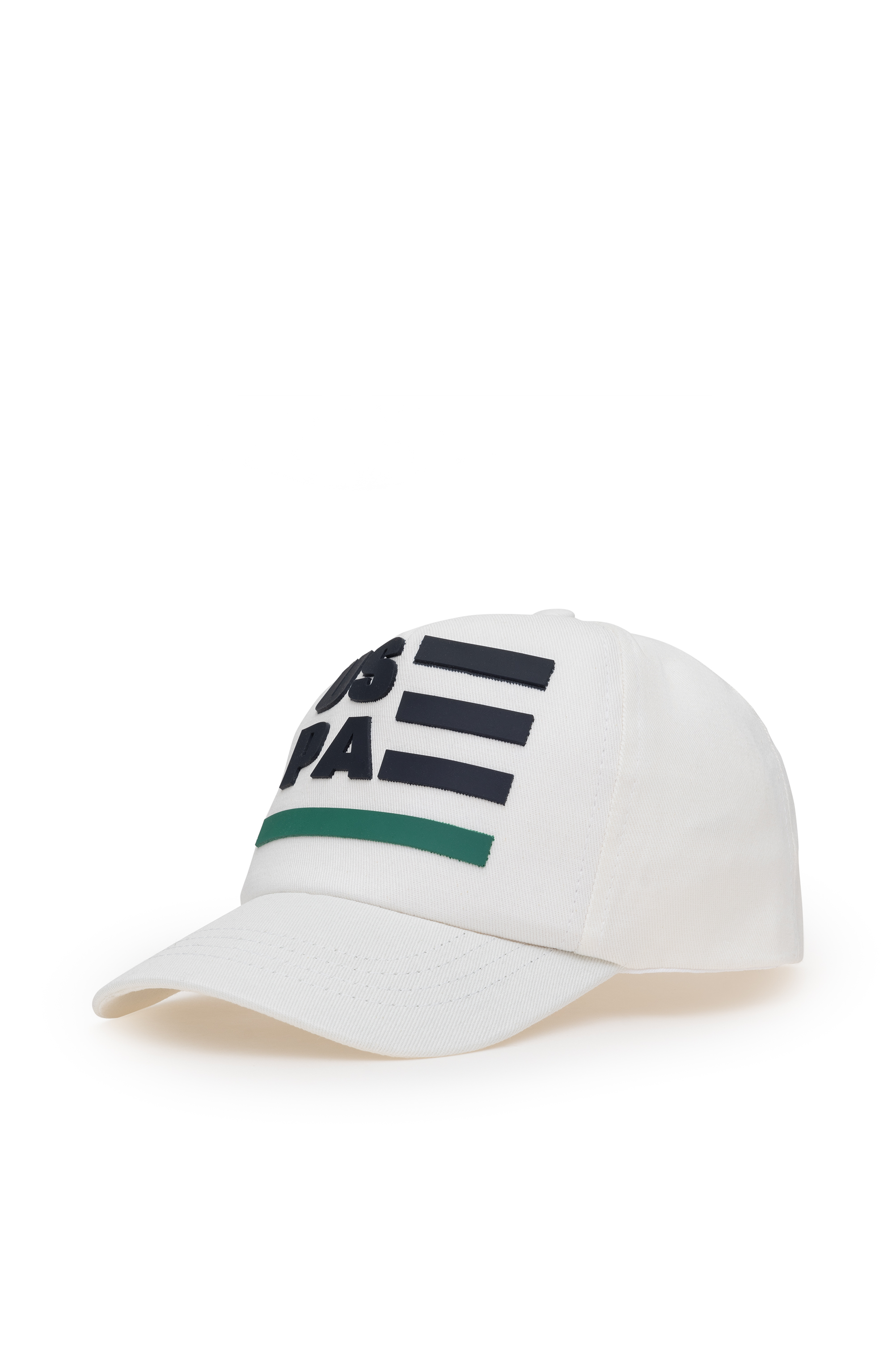 کلاه لبه دار سفید رگولار پسرانه یو اس پولو | US POLO ASSN