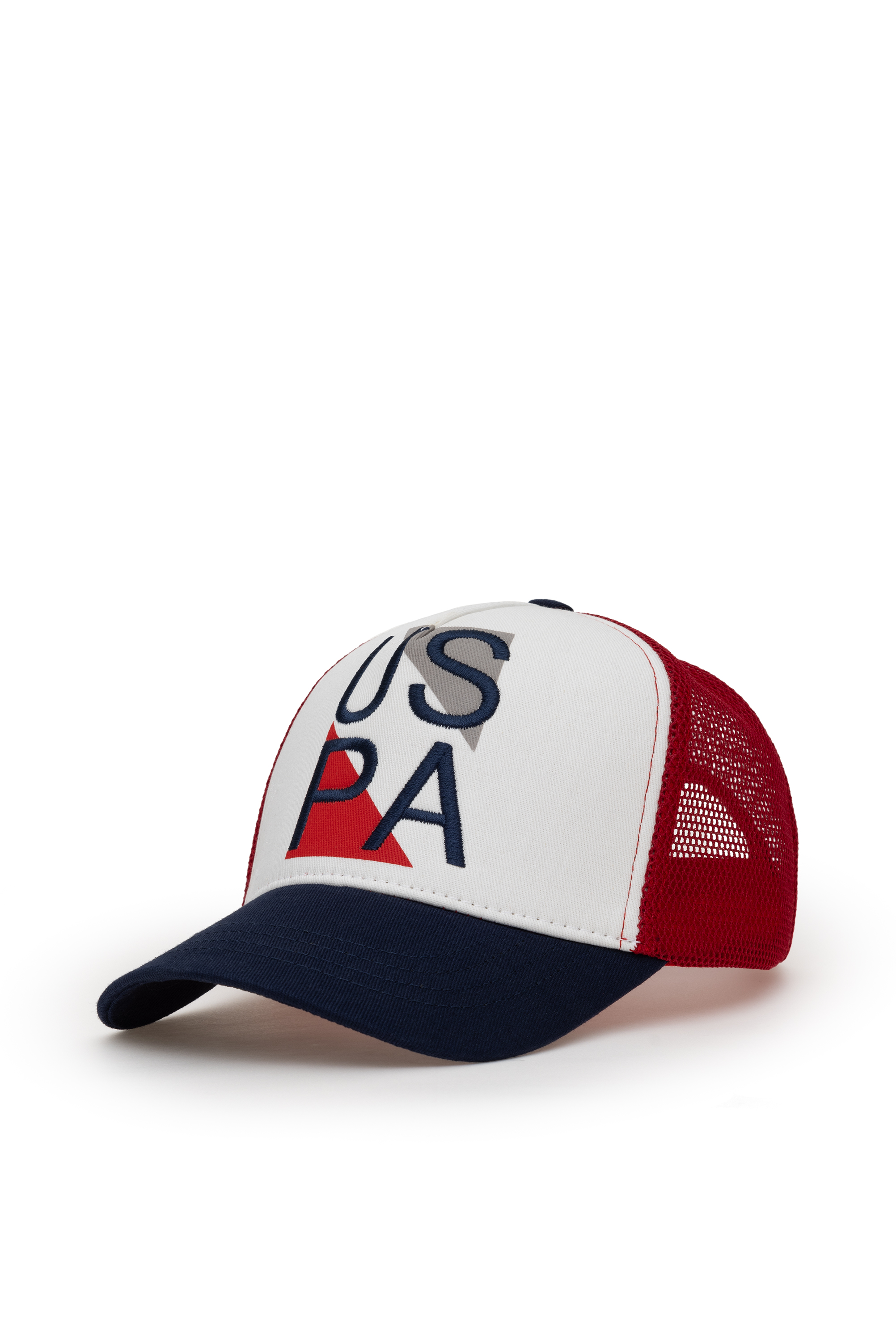 کلاه لبه دار سفید رگولار پسرانه یو اس پولو | US POLO ASSN