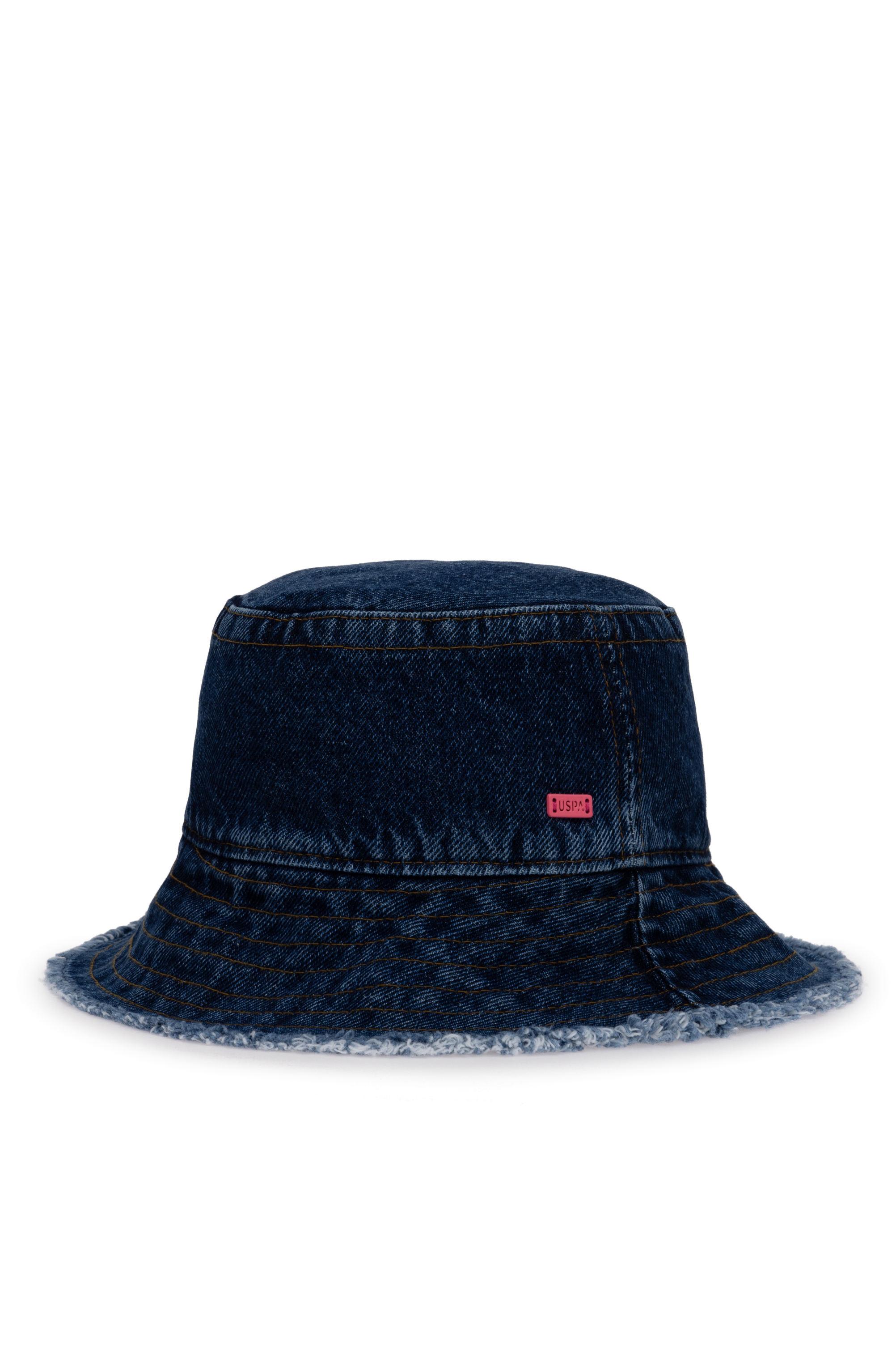 کلاه لبه دار دنیم لاجورد رگولار دخترانه یو اس پولو | US POLO ASSN