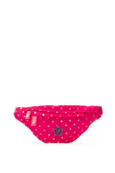 کیف کمری  صورتی  استاندارد فیت  دخترانه یو اس پولو | US POLO ASSN