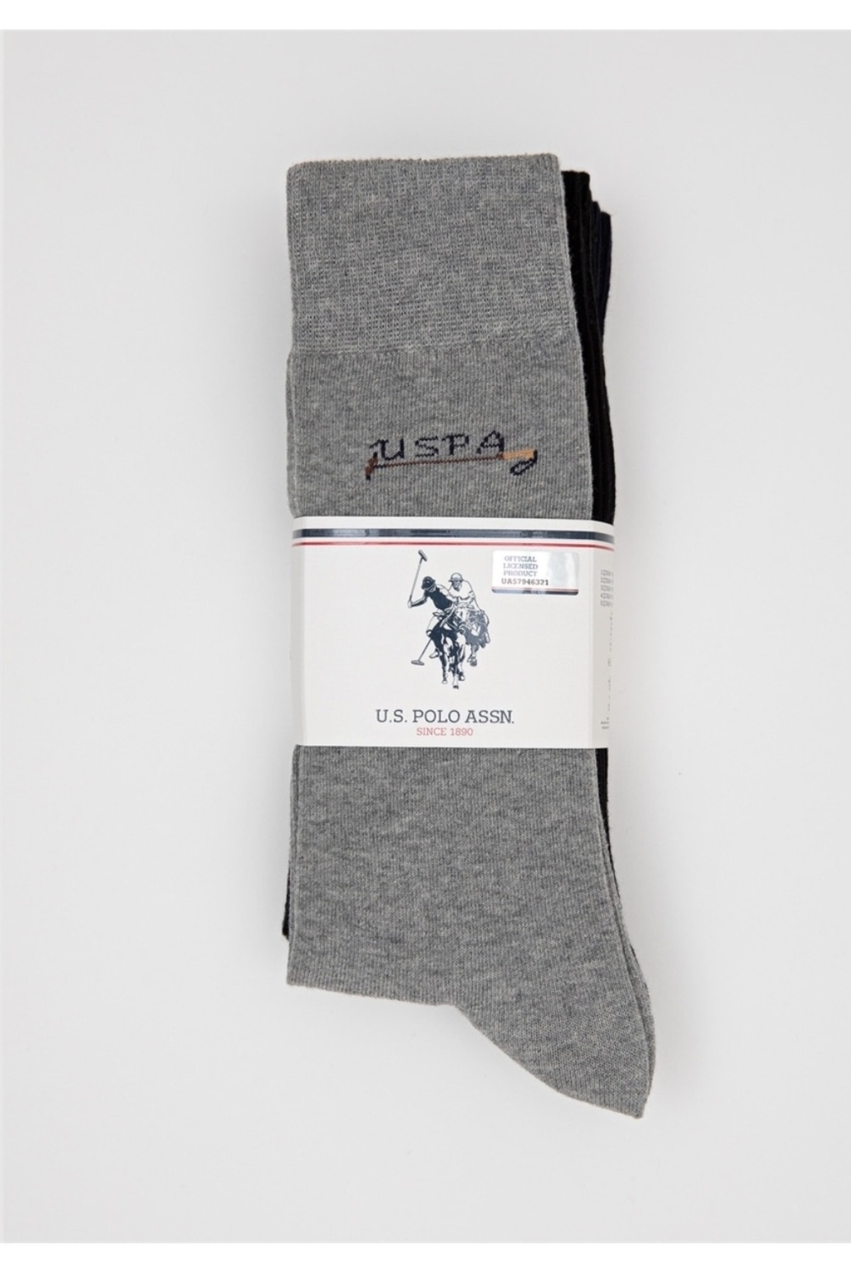جوراب مردانه راسته | یو اس پولو U.S. Polo Assn. A081SZ013.P01.GALI-SK21