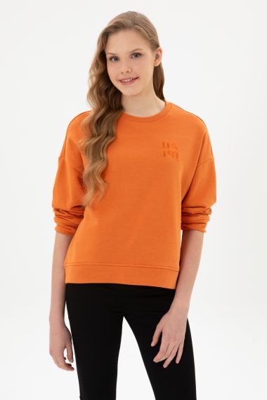 سویشرت  مسی  Oversize  زنانه یو اس پولو | US POLO ASSN