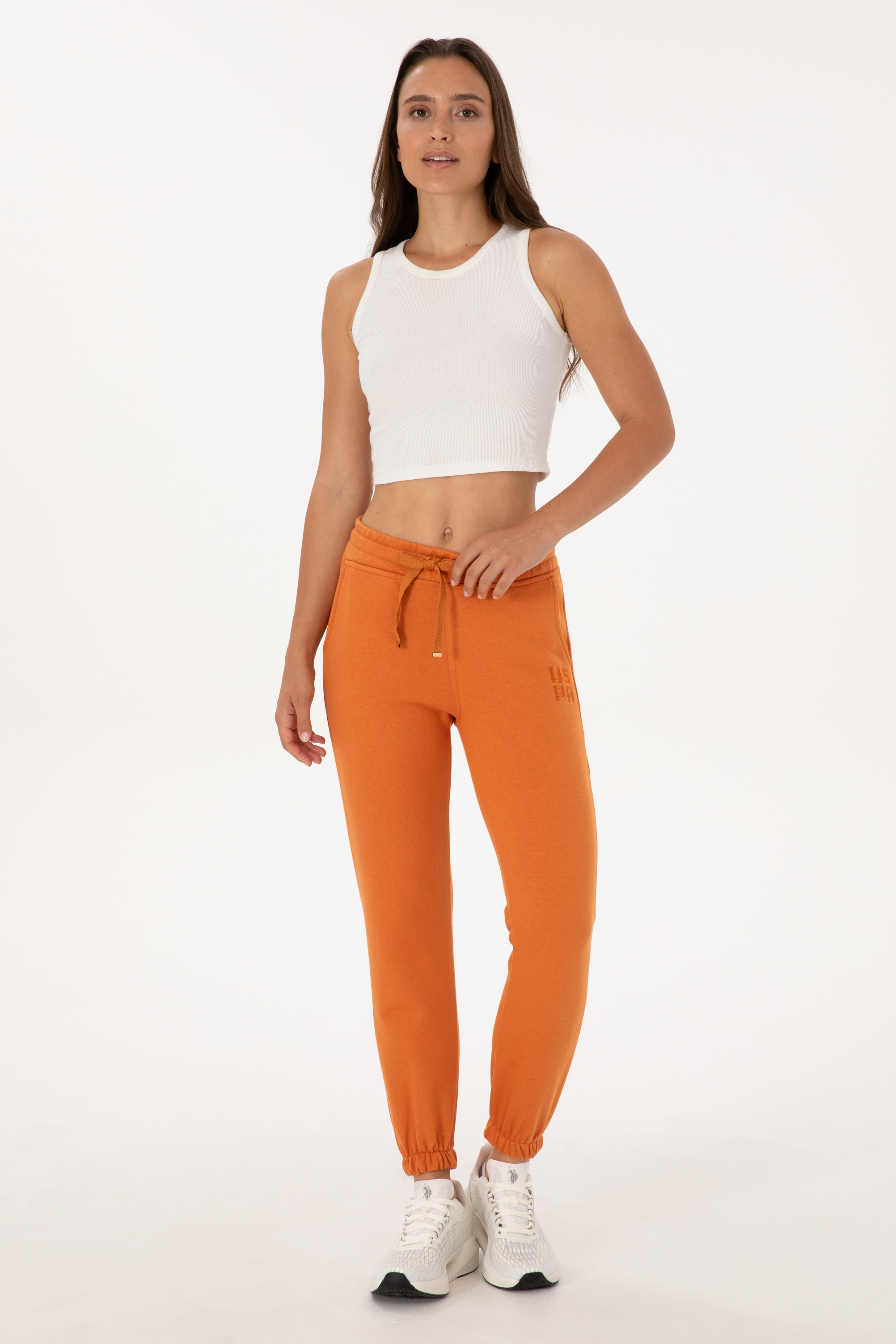 شلوار ورزشی جاگر مسی رگولار زنانه یو اس پولو | US POLO ASSN